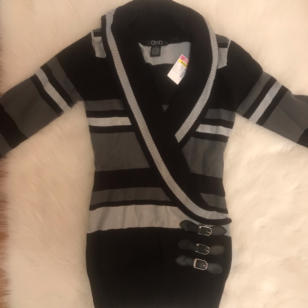 Deb Buckled Wrap Sweater